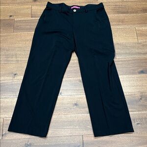 Lilly Pulitzer Black Straight-Leg Pants